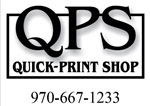 Quick-Print Shop 970-667-1233