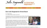 Elect Julie Singewald for School Board